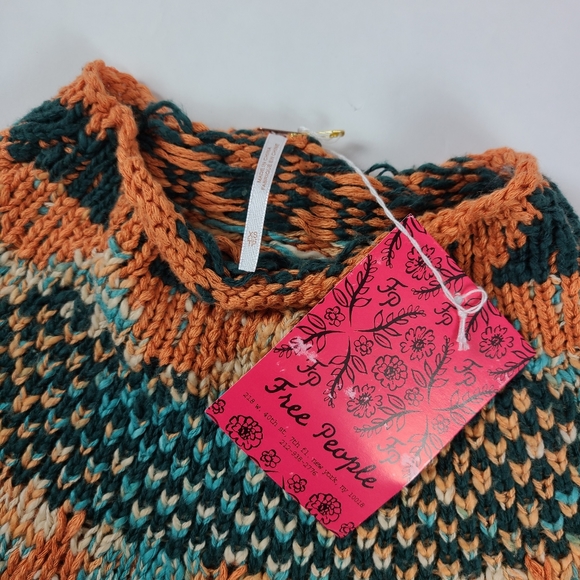 FREE PEOPLE Blue Swit The Small Stuff Sweater - Picture 4 of 5